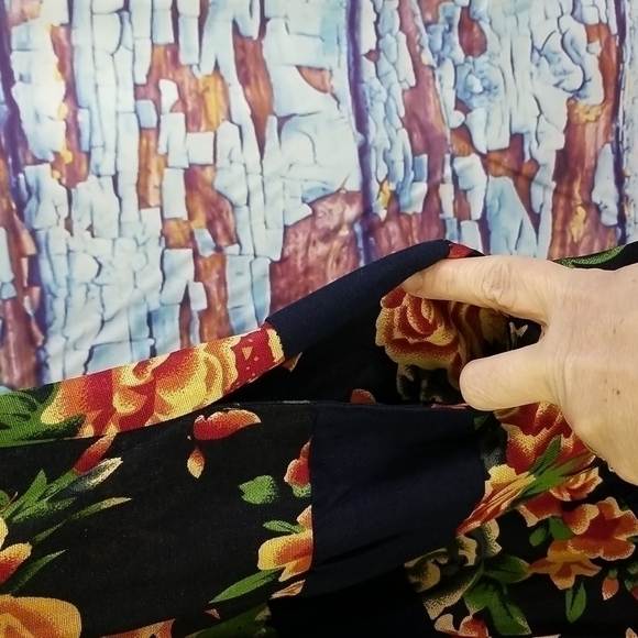 Babydoll floral dress size L - Picture 6 of 6